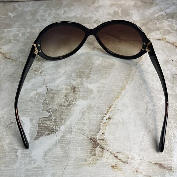 Oliver Peoples Sunglasses Harlot Oversized Dark Brown/Gold 64-15-130 Case Japan main image 13